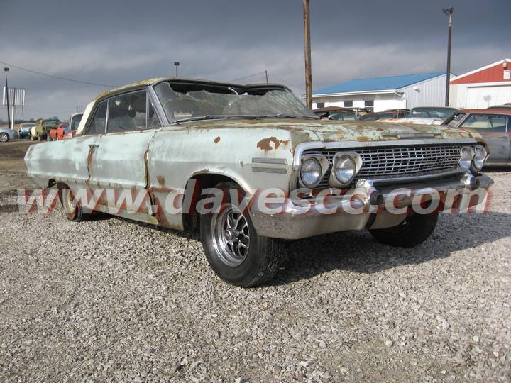 63 Impala SS Muscle Car Project