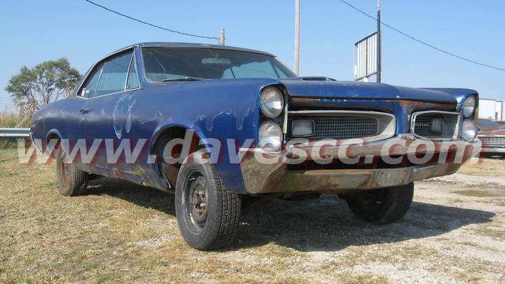 1967 Pontiac GTO coupe in Regimental Red