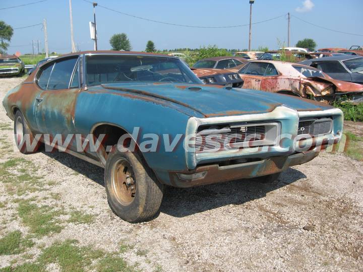 Turquoise 1968 GTO Project for Sale