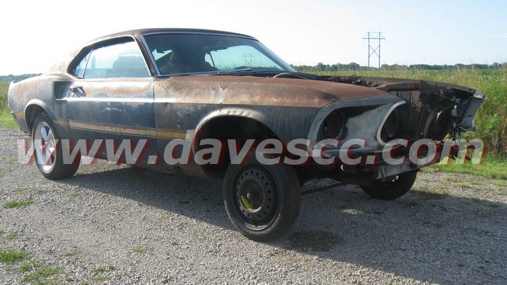 Big Block 69 Mach 1 Mustang