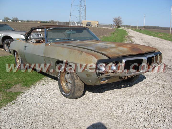 Convertible 1969 Pontiac Firebird