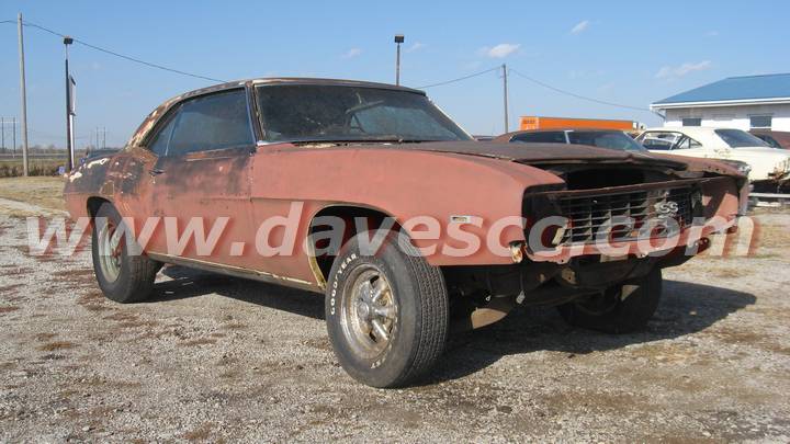 1969 Chevy Camaro desirable factory color